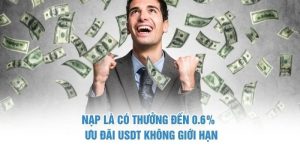 Nạp là có thưởng đến 0.6%